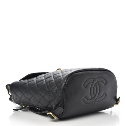 Chanel Caviar Quilted Filigree Backpack Black 3 of 11