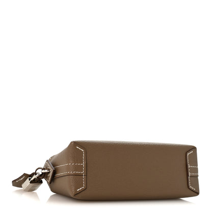 Hermes Chevre Mysore PM Pouch Etoupe 4 of 8