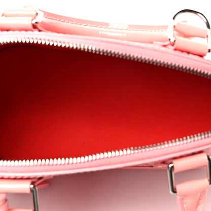 Louis Vuitton Vernis Jungle Dots Alma BB Sugar Pink Poppy 5 of 7