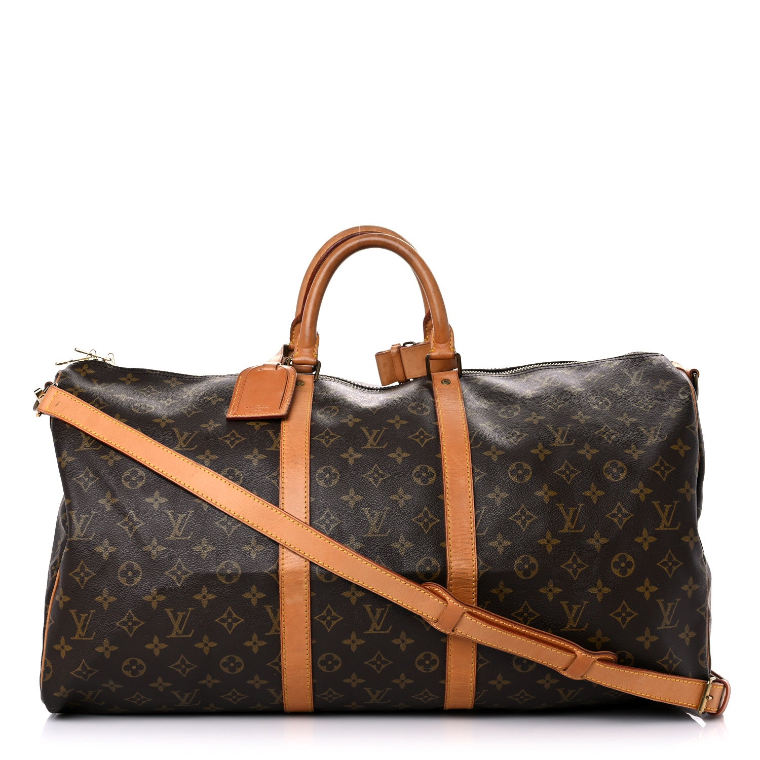 Louis Vuitton Monogram Keepall Bandouliere 55 1 of 43