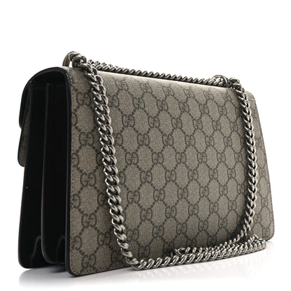 Gucci GG Supreme Monogram Small Dionysus Shoulder Bag Black 7 of 28
