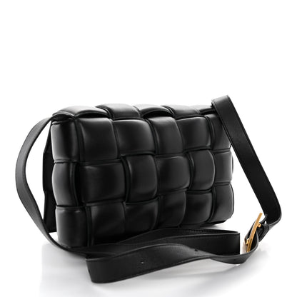 Bottega Veneta Nappa Maxi Intreccio Padded Cassette Crossbody Bag Black 3 of 9