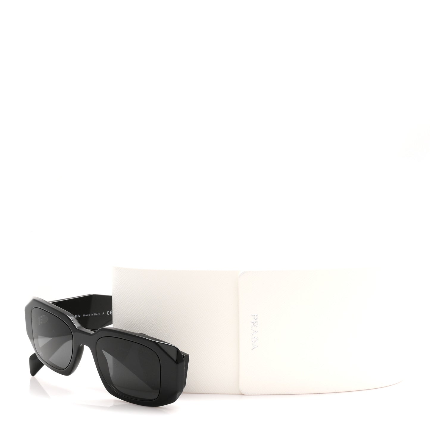 Acetate Symbole Sunglasses SPR 17W Black