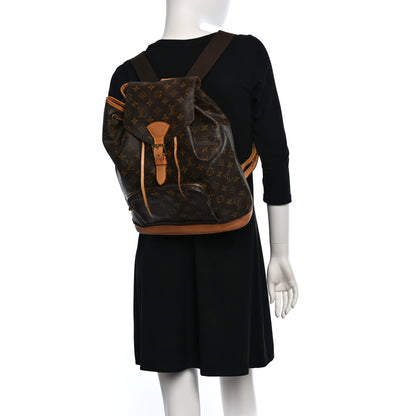 Louis Vuitton Monogram Montsouris GM Backpack 2 of 11