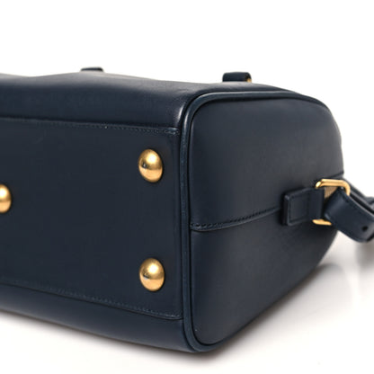 Saint Laurent Calfskin Classic Baby Duffle Navy Blue 10 of 10