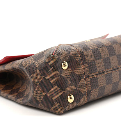Louis Vuitton Damier Ebene Caissa Clutch Cherry 8 of 9