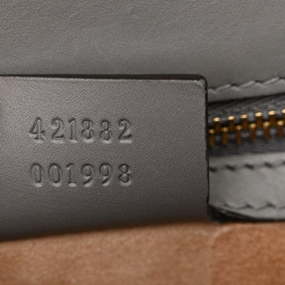 Gucci Calfskin Small Sylvie Shoulder Bag Deep Grey 7 of 18