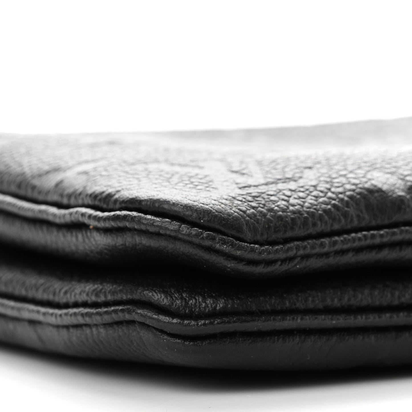 Empreinte Double Zip Pochette Black