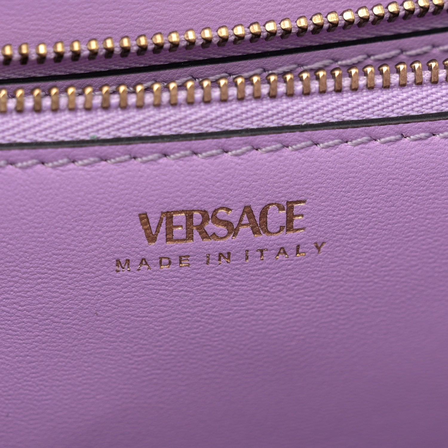 Versace Calfskin Large La Medusa Bag Green 6 of 10