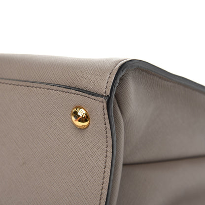 Prada Saffiano Soft Tote Argilla 13 of 14