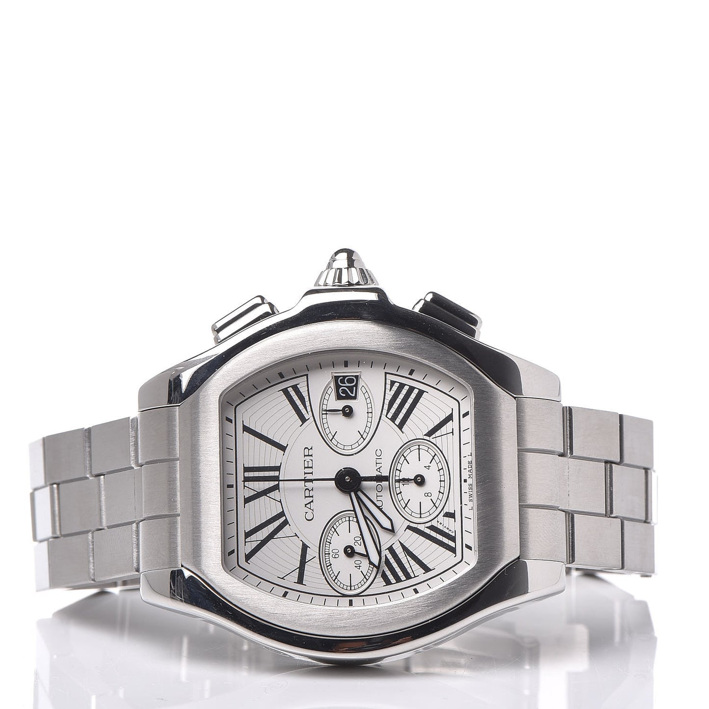Stainless Steel 44mm Roadster Chronograph Automatic Watch