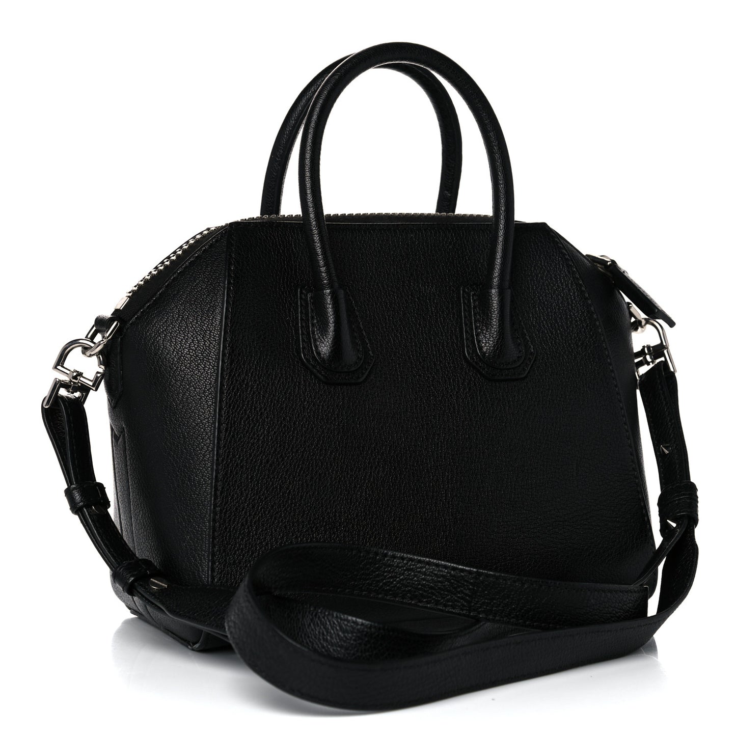Sugar Goatskin Mini Antigona Black