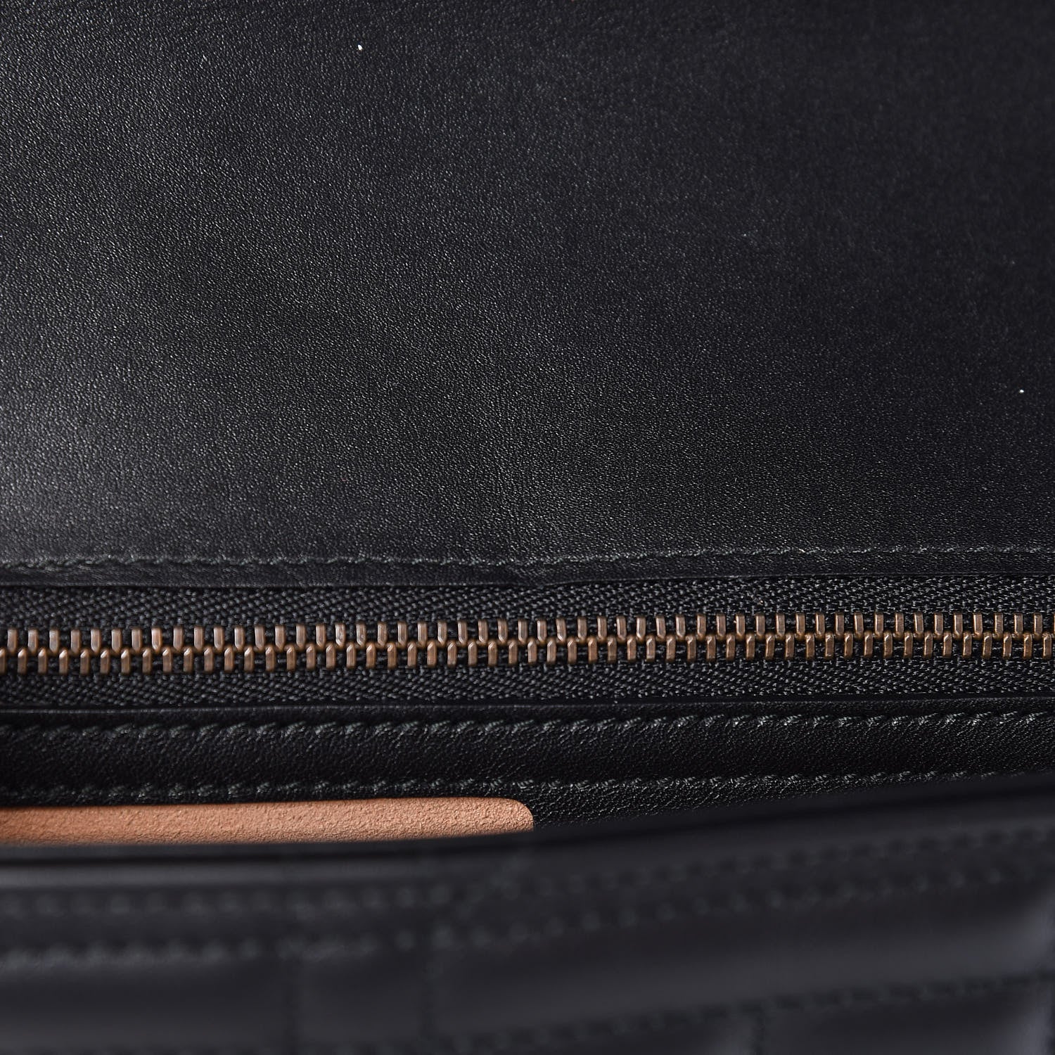 Gucci Calfskin Matelasse Studded Medium GG Marmont Shoulder Bag Black 8 of 10