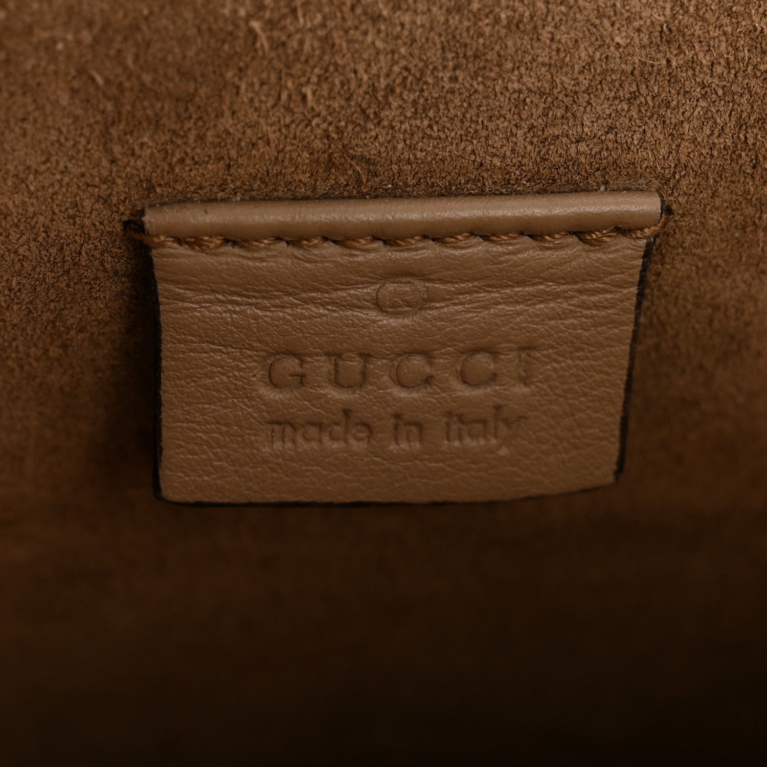 Gucci GG Supreme Monogram Small Dionysus Shoulder Bag Taupe 6 of 12