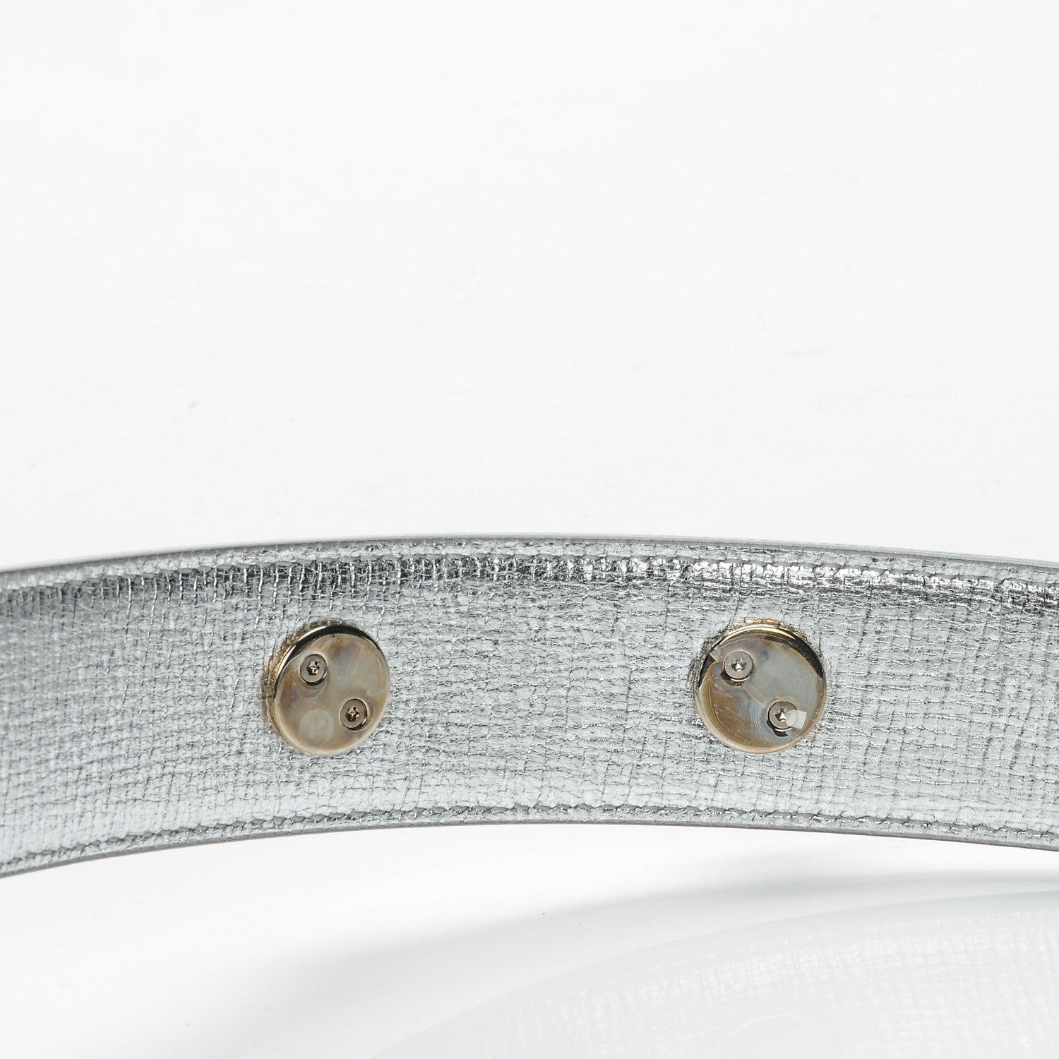 Christian Dior Metallic Grained Calfskin Cannage Small Lucky Badges My Lady Dior Silver 8 of 8