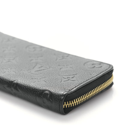 Louis Vuitton Empreinte Clemence Wallet Black 8 of 8