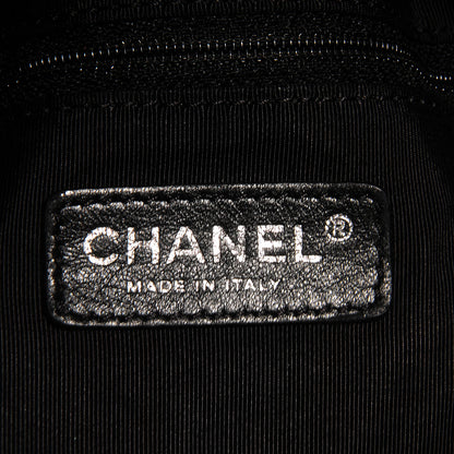 Chanel Vinyl Stretch Spirit Large Cabas Tote Black 5 of 7