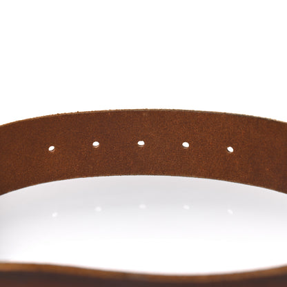 Gucci Faded Calfskin Double G 40mm Belt 85 34 Cuir 4 of 7