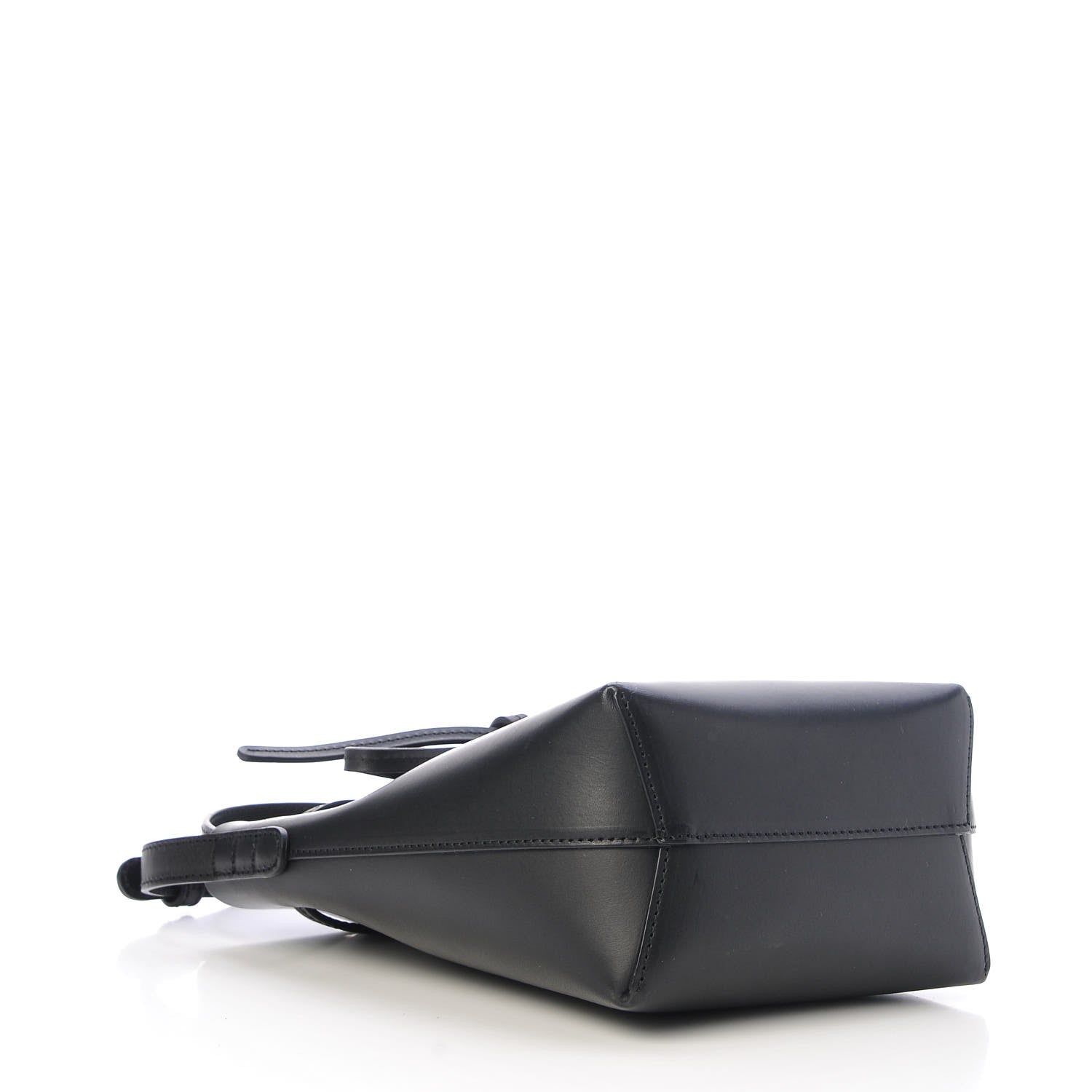 Mansur Gavriel Calfskin Mini Mini Bucket Bag Black Flamma 4 of 7