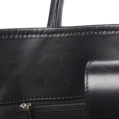 Chanel Calfskin Perforated Up In The Air Tote Black 7 of 10