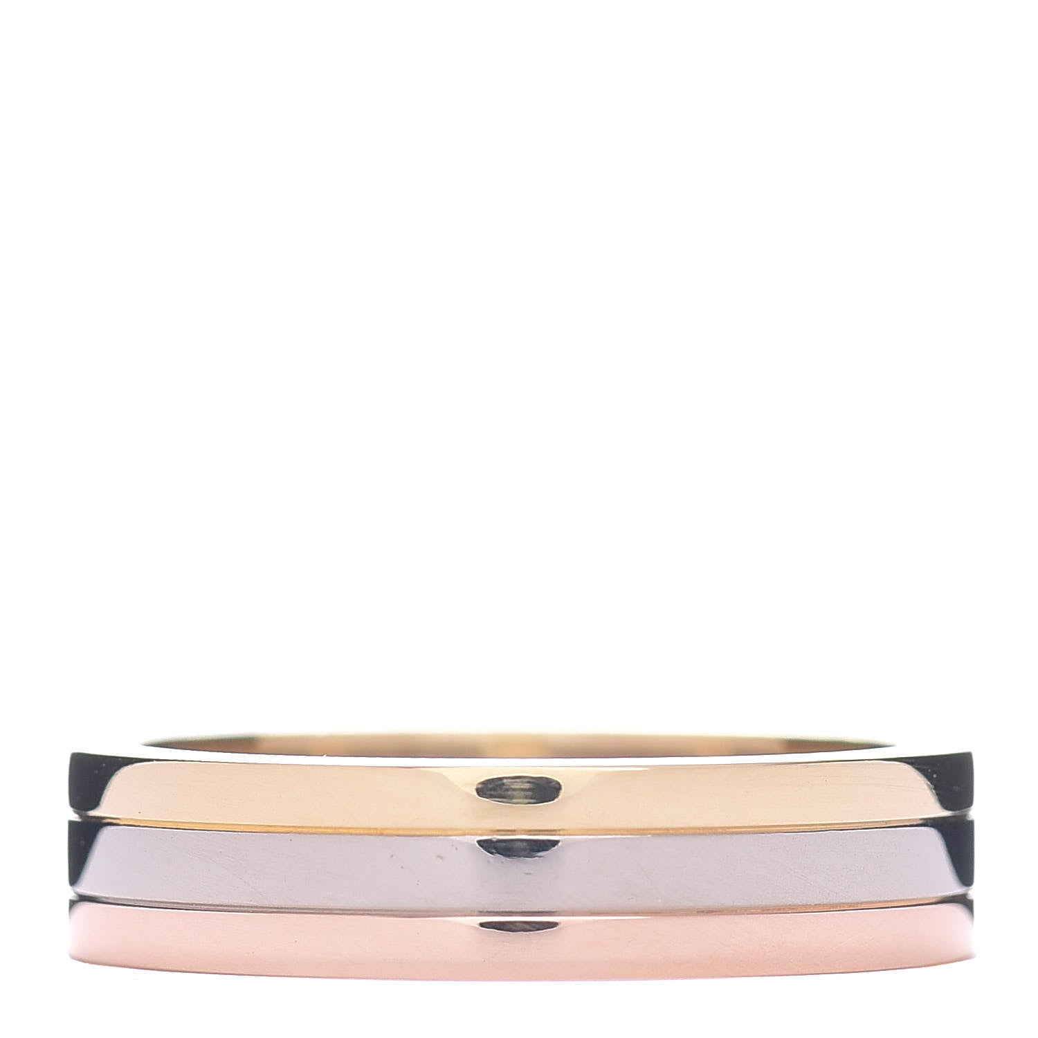 Cartier 18K Pink White Yellow Gold 5mm Vendome Louis Cartier Wedding Band Ring 53 6.25 1 of 5