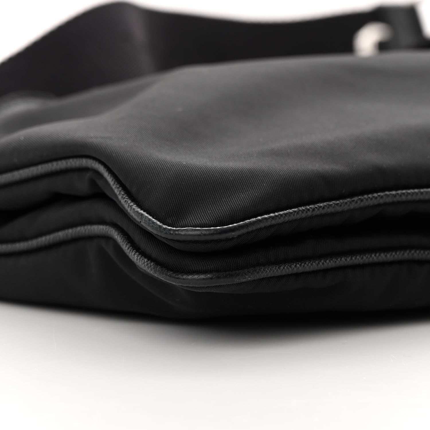 Prada Re-Nylon Saffiano Re-Edition 2000 Double Zip Crossbody Bag Black 12 of 16