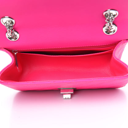 Chanel Goatskin Quilted 2.55 Reissue Mini Flap Fluorescent Pink 5 of 9