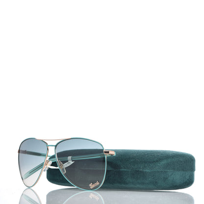Gucci Aviator GG0502S Sunglasses Green 7 of 7
