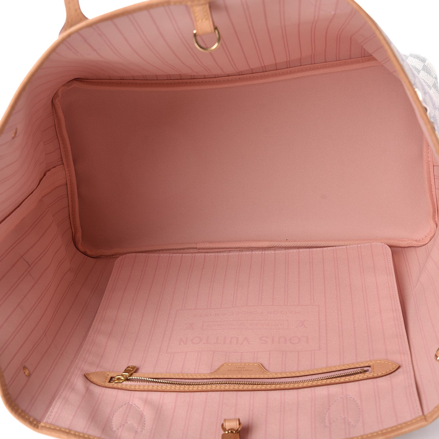 Damier Azur Neo Neverfull GM Rose Ballerine