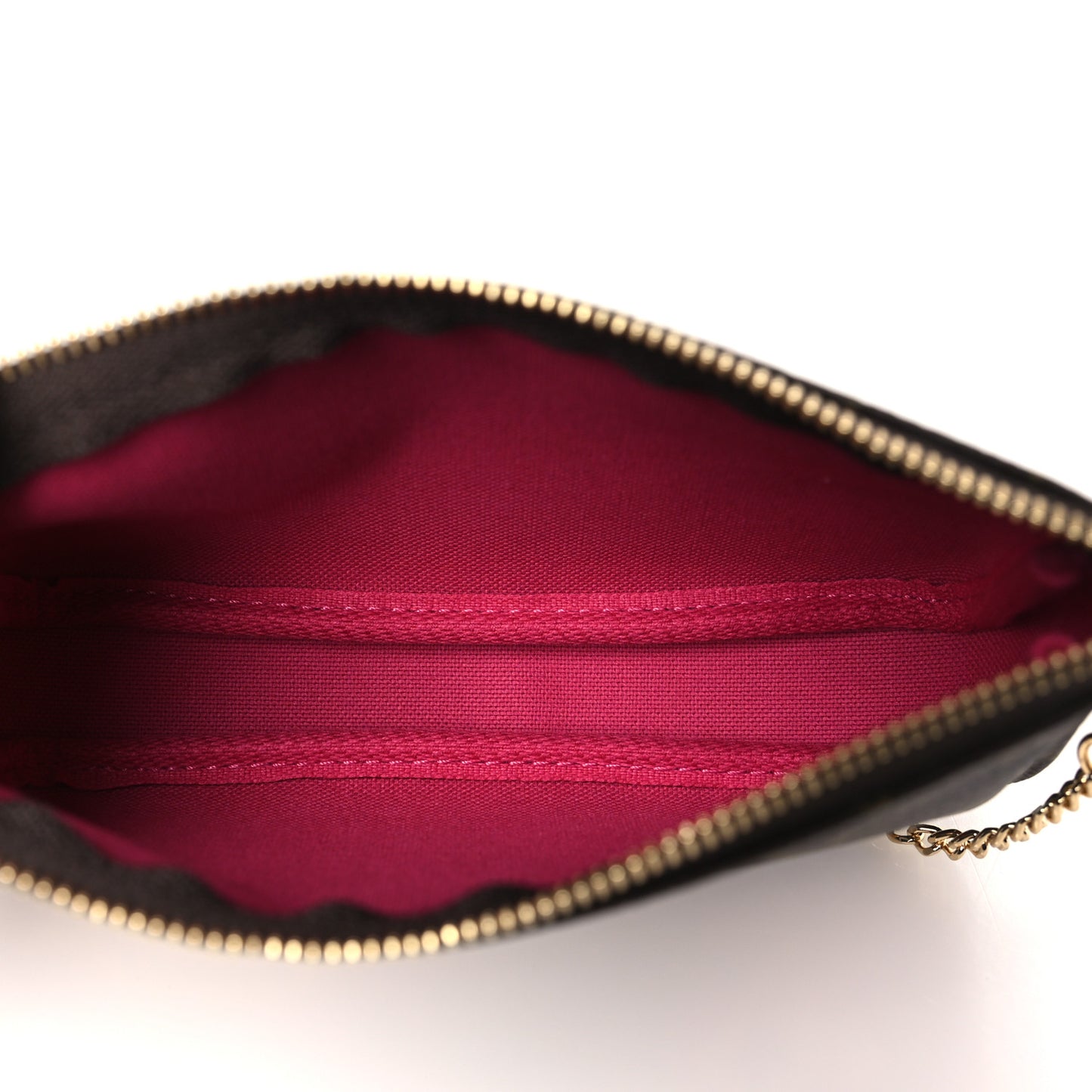 Monogram 2020 Christmas Animation Roller Coaster Mini Pochette Accessories Pivoine