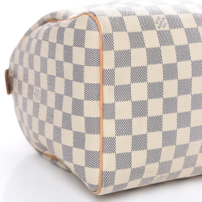 Louis Vuitton Damier Azur Speedy 30 7 of 13
