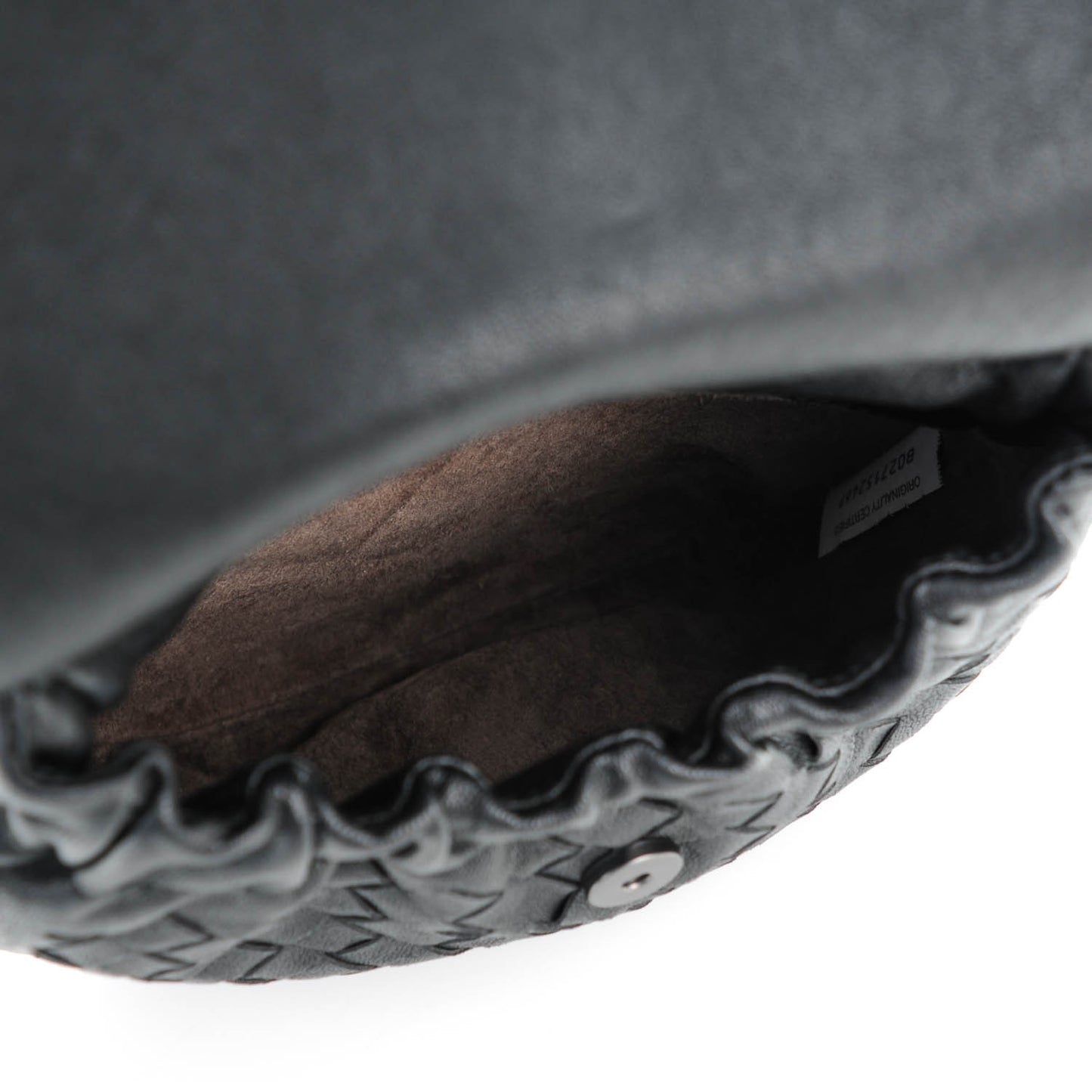 Nappa Intrecciato Belt Bag Nero Black