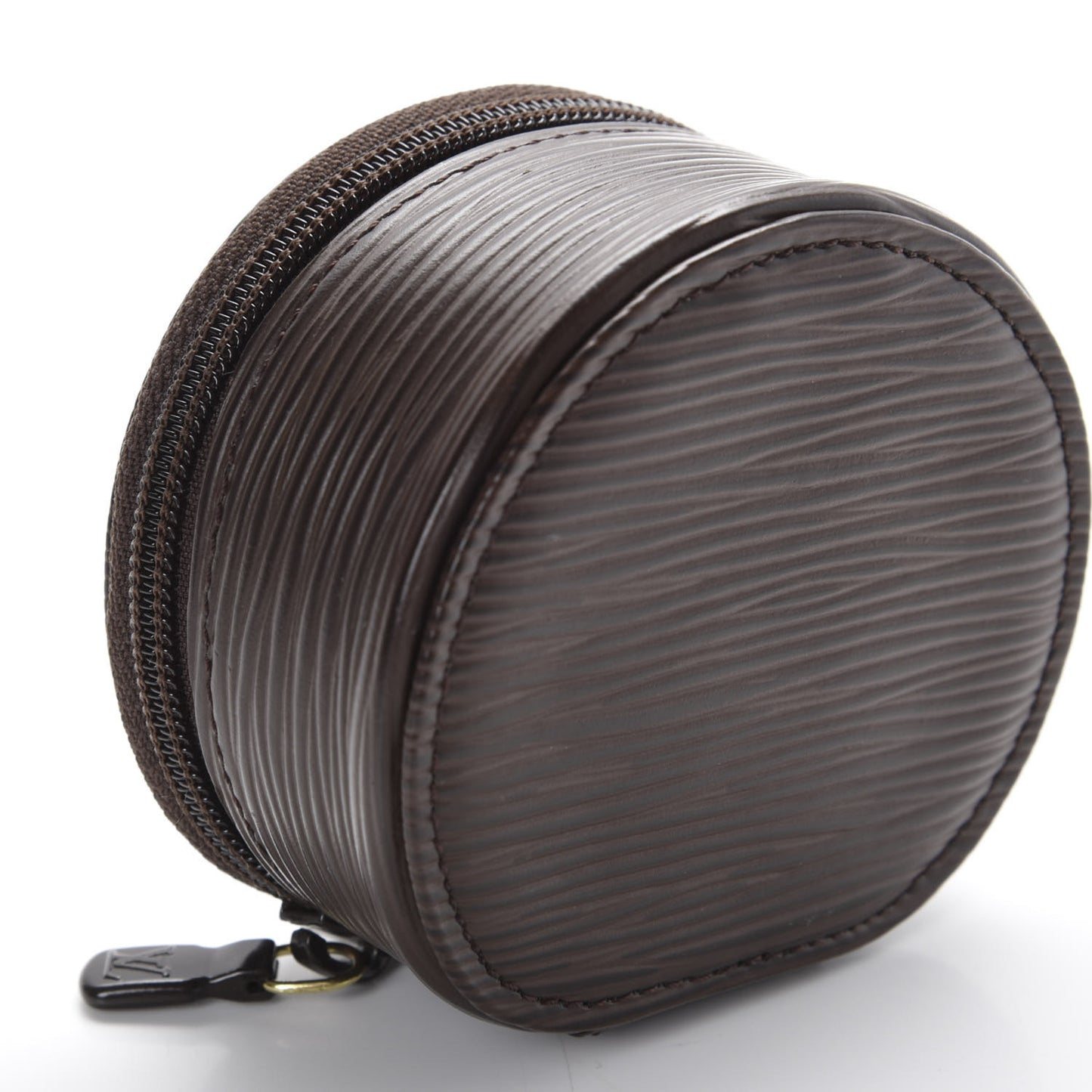 Epi Ecrin Bijoux 10cm Jewelry Box Case Moka