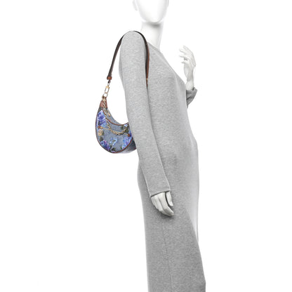 Louis Vuitton Metallic Monogram LV Garden Loop PM Blue 2 of 10