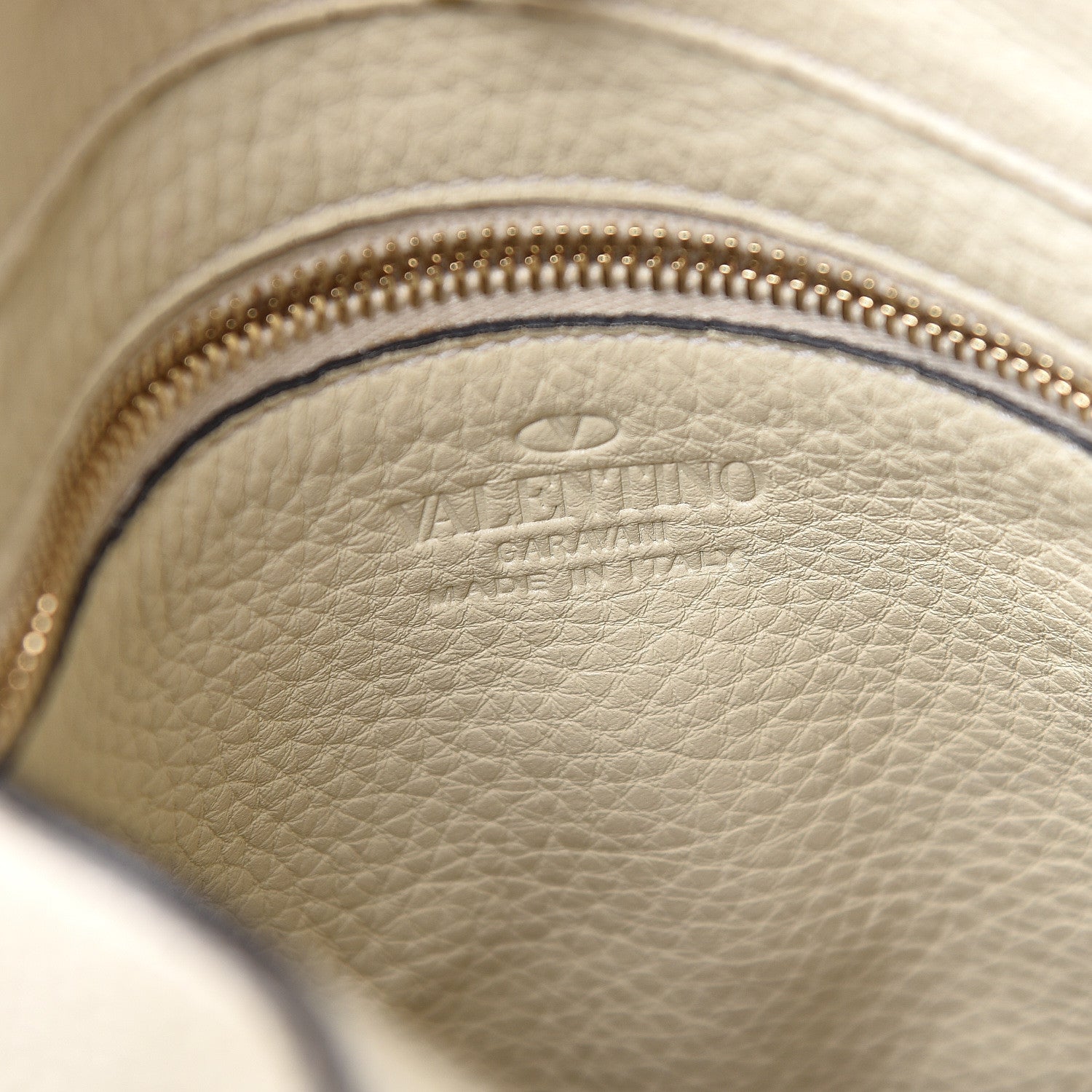 Valentino Garavani Pebbled Calfskin Large Rockstud Flip-Lock Messenger Bag Light Ivory 6 of 12