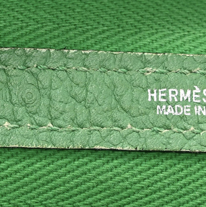 Hermes Chevron Herringbone Toile Negonda Garden Party 36 MM Bambou 7 of 10