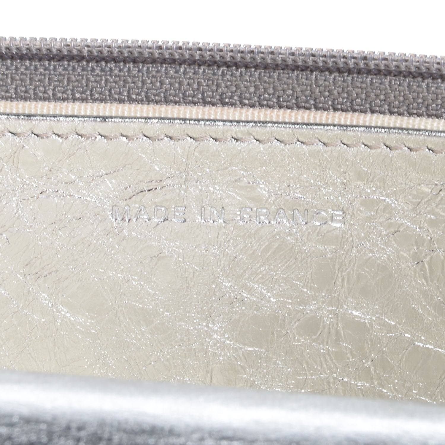 Chanel Calfskin Reissue Wallet On Chain WOC Silver 9 of 9