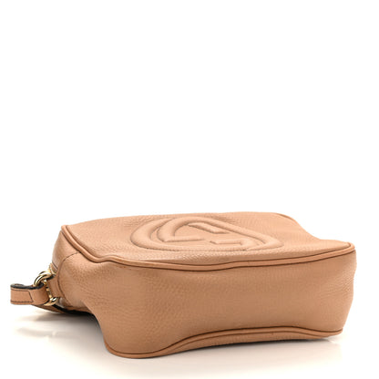 Gucci Pebbled Calfskin Small Soho Disco Bag Camelia 4 of 10