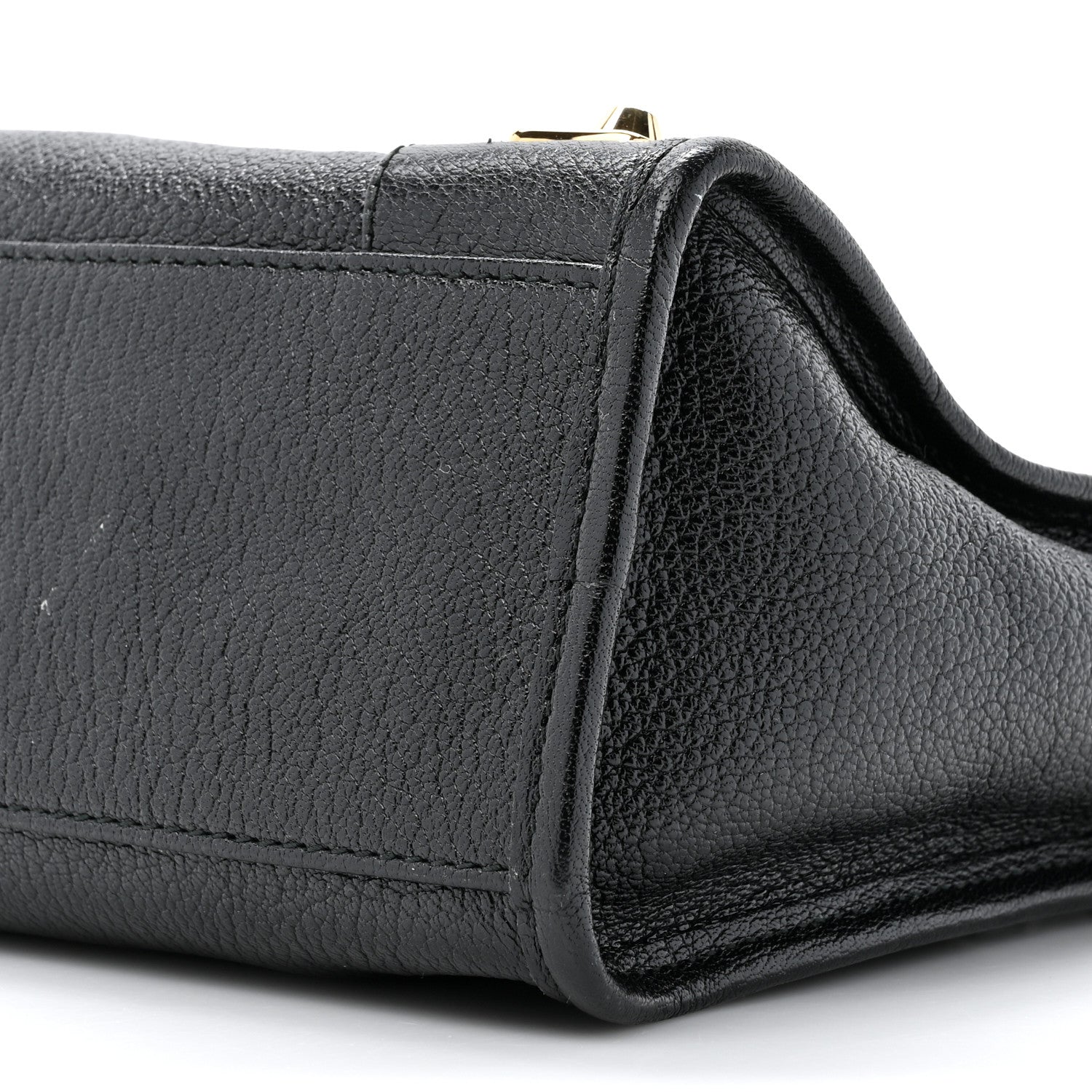 Balenciaga Chevre Gold Metallic Edge Hardware S City Black 9 of 11