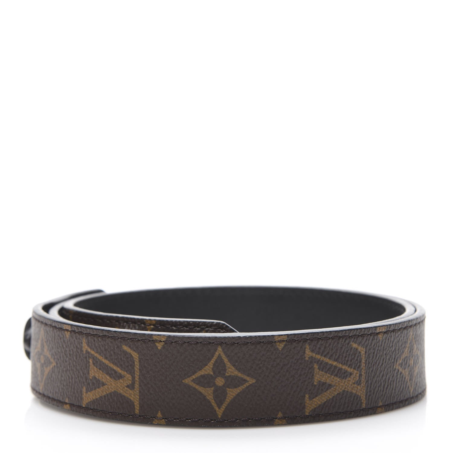 Louis Vuitton Monogram Bandouliere Shoulder Strap XL Black 2 of 4