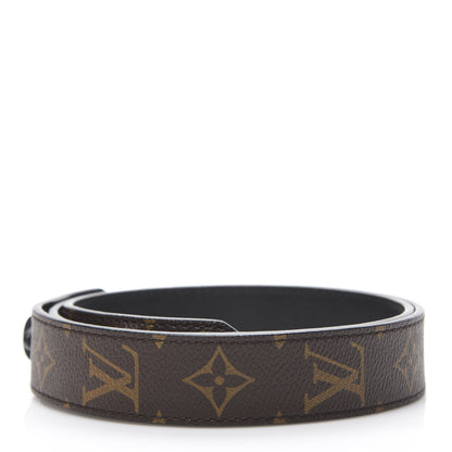 Louis Vuitton Monogram Bandouliere Shoulder Strap XL Black 2 of 4