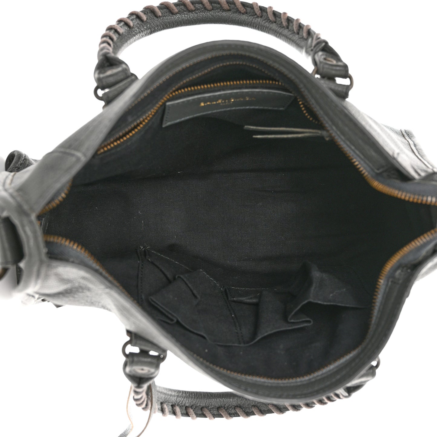 Chevre Classic Hardware Metallic Edge S City Gris Fossile