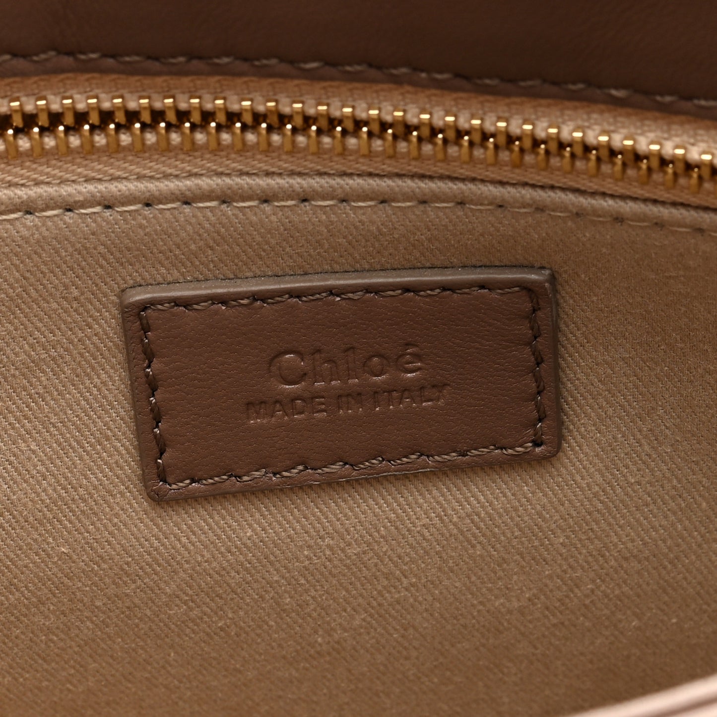Calfskin Medium Faye Top Handle Bag Desert Taupe