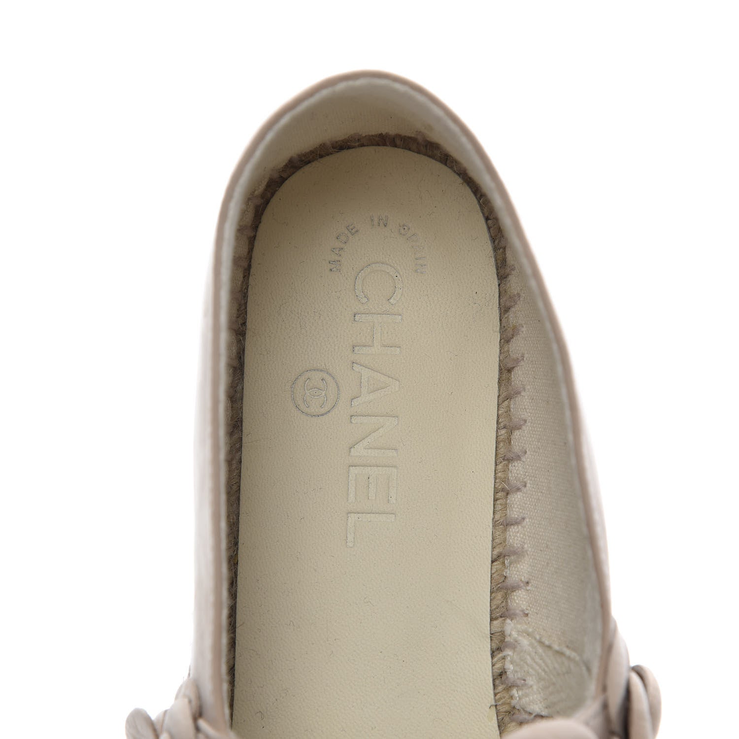 Chanel Suede Camellia CC Espadrilles 38 Pink 6 of 8