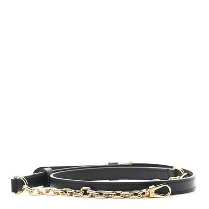 Louis Vuitton Calfskin Speedy Bandouliere 20 Shoulder Strap Black 1 of 3