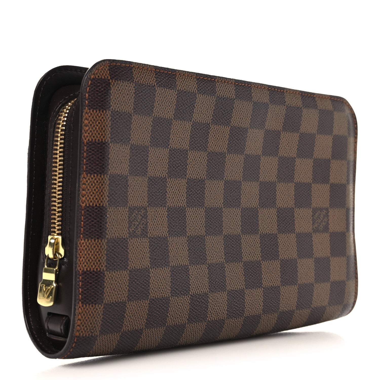 Louis Vuitton Damier Ebene Pochette Saint Louis Clutch 3 of 7