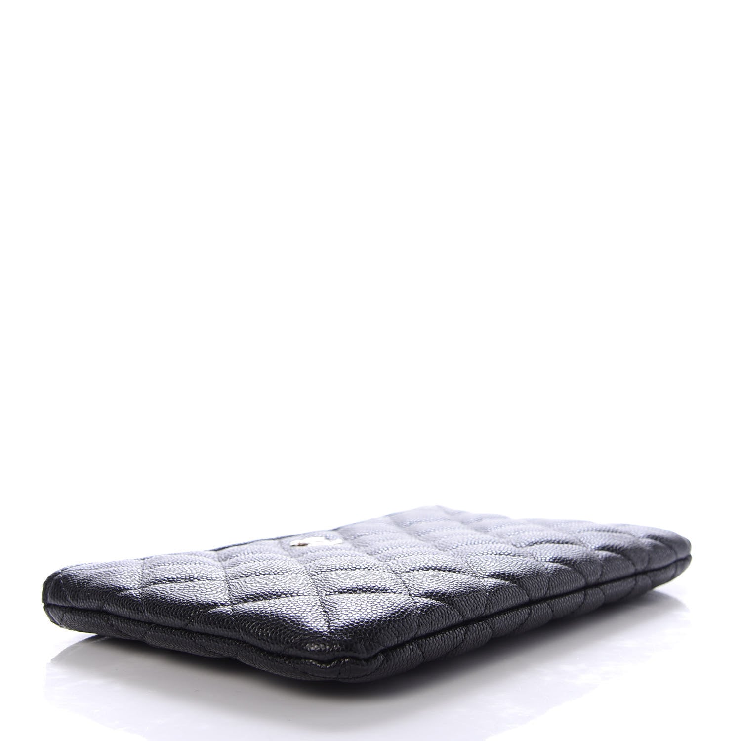 Chanel Caviar Quilted Cosmetic Case Black 4 of 8