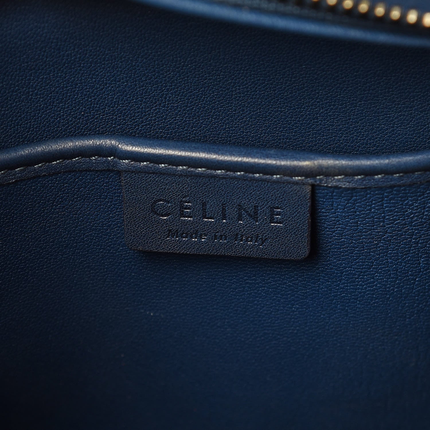 Celine Smooth Calfskin Nano Luggage Lazuli 7 of 12