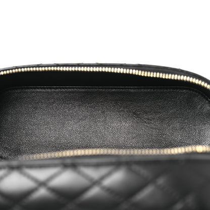 Saint Laurent Lambskin Quilted Mini Gaby Vanity Case Black 5 of 10
