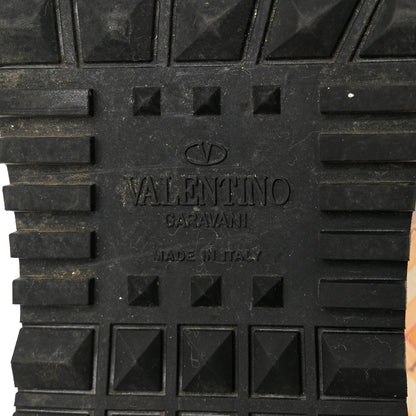 Valentino Garavani Suede Calfskin Native Couture 1975 Womens Rockrunner Sneakers 38.5 Multicolor 8 of 13